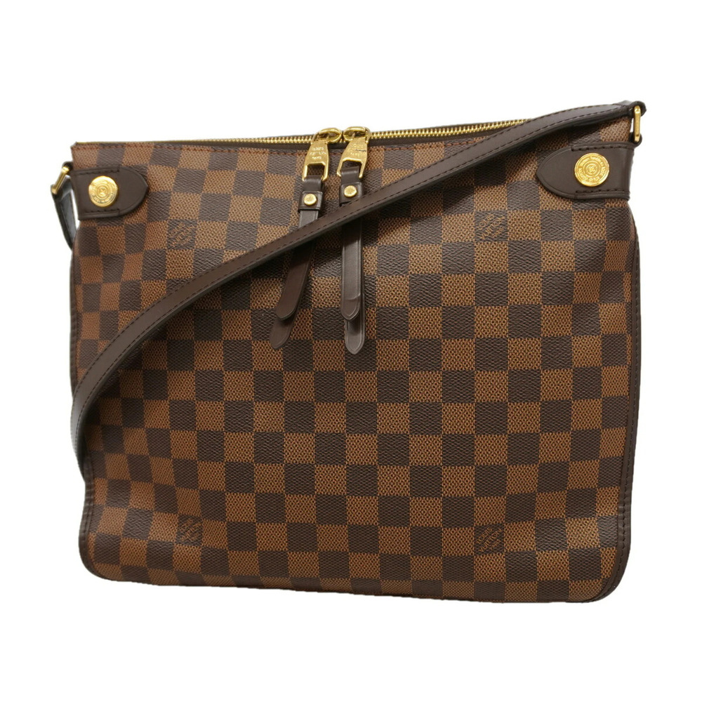 Louis Vuitton Damier Duomo Shoulder Bag N41425 Ebene Women's P3548105